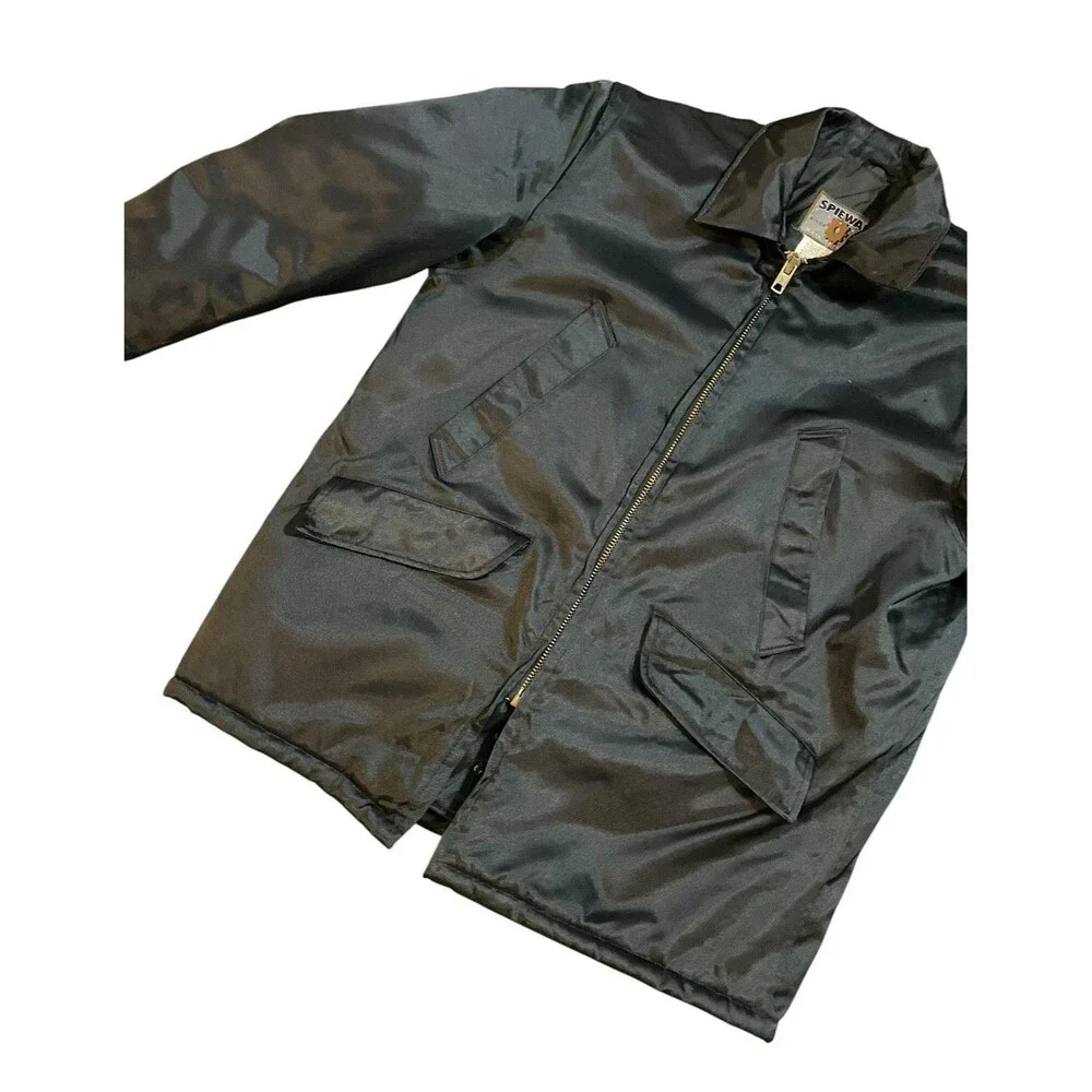 Vintage 80s Spiewak Titan Industrial Work Parka Jacket Large Made In USA